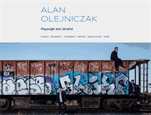 Tablet Screenshot of alanolejniczak.com